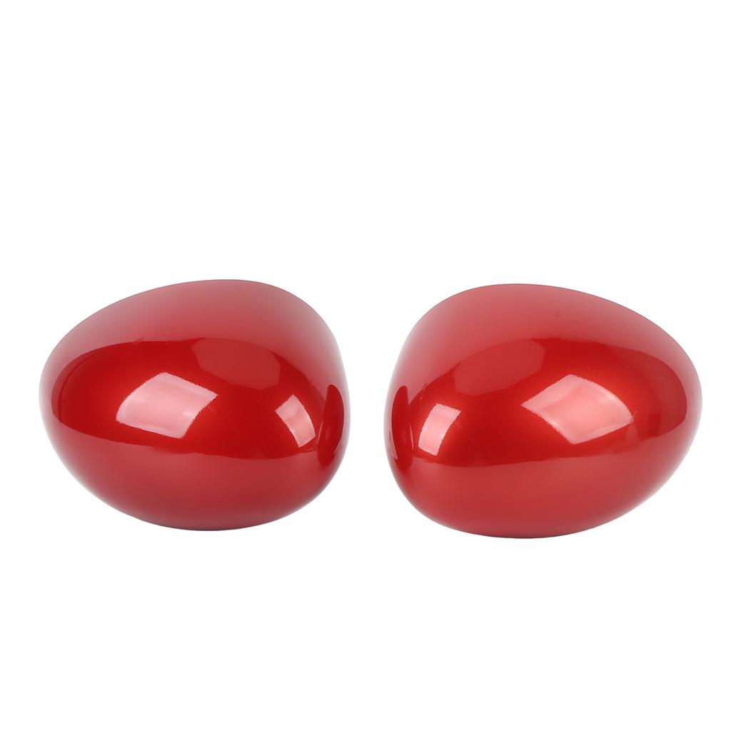 1 Pair Door Side Wing Mirror Cover 51167401229 Exterior Rear View Side Mirror Cap for Mini Cooper F54 F55 F56 F60 2014-2019