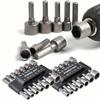 Non-Magnetic 9 & 14-Piece Socket and Hex Bit Set for Electric and Pneumatic Ratchets