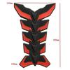 Motorcycle Oil Tank Stickers Car-styling 3D Carbon Fiber Motorcycle Tank Pad Tankpad Protector Sticker Fish Bone Style