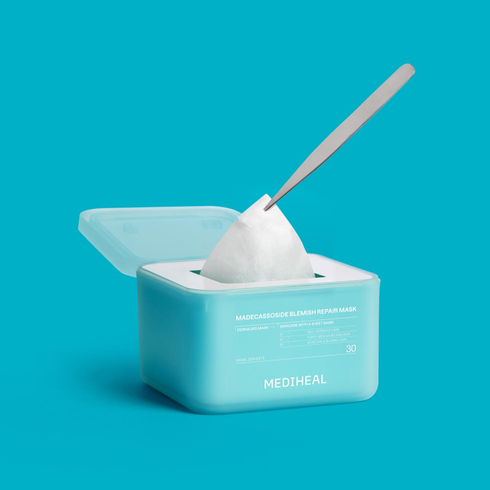 [MEDIHEAL] Derma 365 Madecassoside Blemish Repair Mask 350ml 30EA