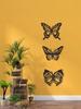 1pc metal butterfly hollow wall decorations creative home iron decorations iron butterfly hollow wall hangings motorcycle garage