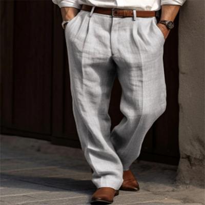 New Autumn Sports Versatile Men's Straight Pants Casual Pants Loose Solid  Trousers