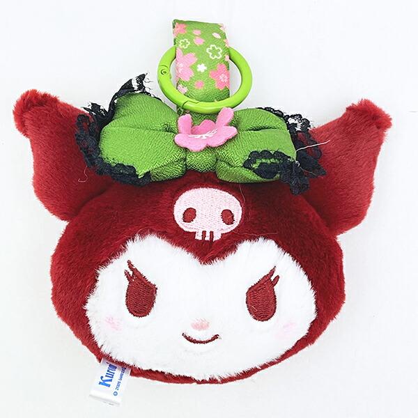 Sanrio Kuromi Matcha Kimono Face Tag Mascot