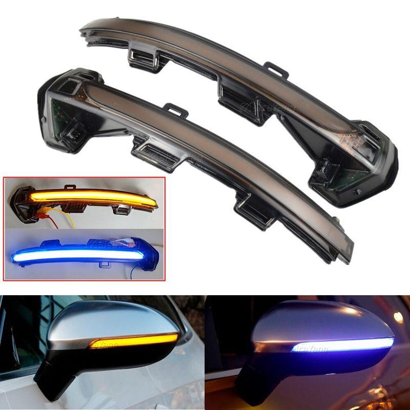 Dynamic Blinker LED Turn Signal For VW Golf 8 GTE GTD Light Mirror Indicator Sequential For VW New Passat B8 Arteon