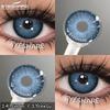 Eyeshare 2pcs NEW Natural Color Contact Lenses Fashion Blue Eyes Lenses Gray Beautiful Pupils Brown Eyes Contacts Colorful Lens