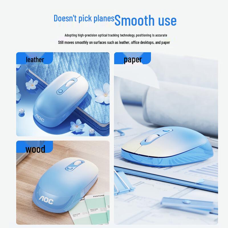 AOC MS310 Dual Mode Wireless Rechargeable Mouse