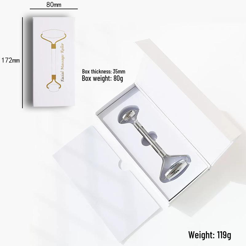 Stal nierdzewna, deska do masażu w kształcie serca do skrobania twarzy