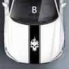 Car Hood Stripe Stickers Racing Style Sticker  Universal Auto Modified Accessories Decor Decals Auto Accessories