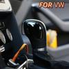 Paslanmaz Çelik Araba Vites Topuzu Yan Kapak Trim Etiketi Volkswagen VW Golf MK7 Tiguan Polo Beetle Passat DSG Aksesuarları için