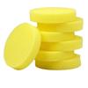 12pc Round Edge-Free Waxing Sponge Pads Car Care Polishing Cleaning Sponges for Automotive Detailing and Maintenance