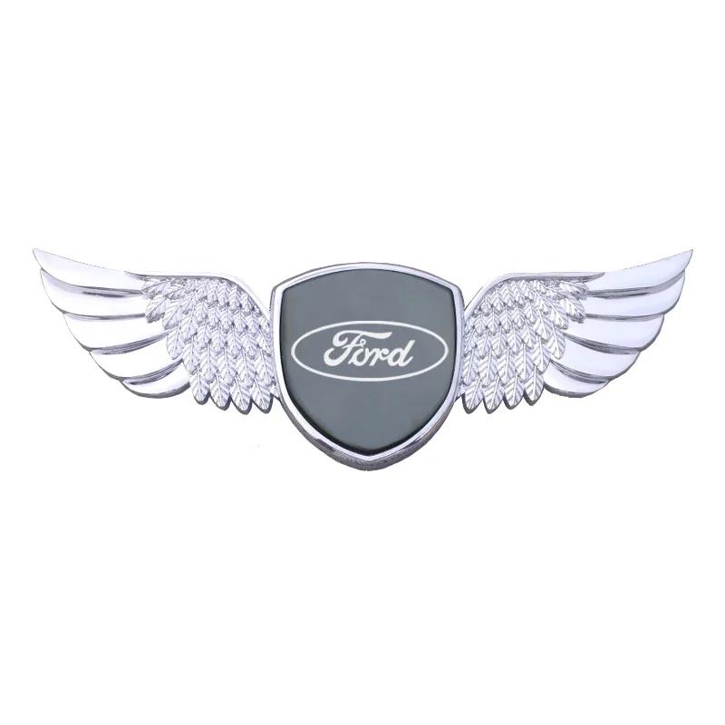 Car Front Hood Cover Badge Sticker Emblem Decal for Ford Focus Transit Explorer Ranger Roush S MAX Kuga Fiesta Mondeo EscapeWT6