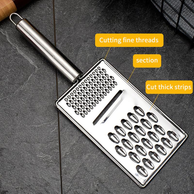 Stainless Steel Handheld Cheese Grater Multi-Purposekitchen Food Graters For Chocolate Butter Fruit Vegetable Kitchen Items