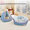 All-Season Semi-Enclosed Pet Nest for Small Dogs and Cats