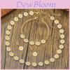 Daisy Jewelry Set With Geometric Earrings For Fashion Women