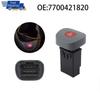 Electric Hazard Switch Emergency Warning Light Control Button for Renault Megane I Classic Clio II 7700421820 Car Accesoories