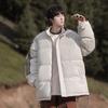 VUUG Men's American Three-Stripe Stand-Collar Winter Padded Jacket