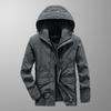 Men's Windproof Quick-Dry Outdoor Jacket - Spring/Autumn Loose Fit, Plus Size, Thin Style for Hiking and Casual Wear