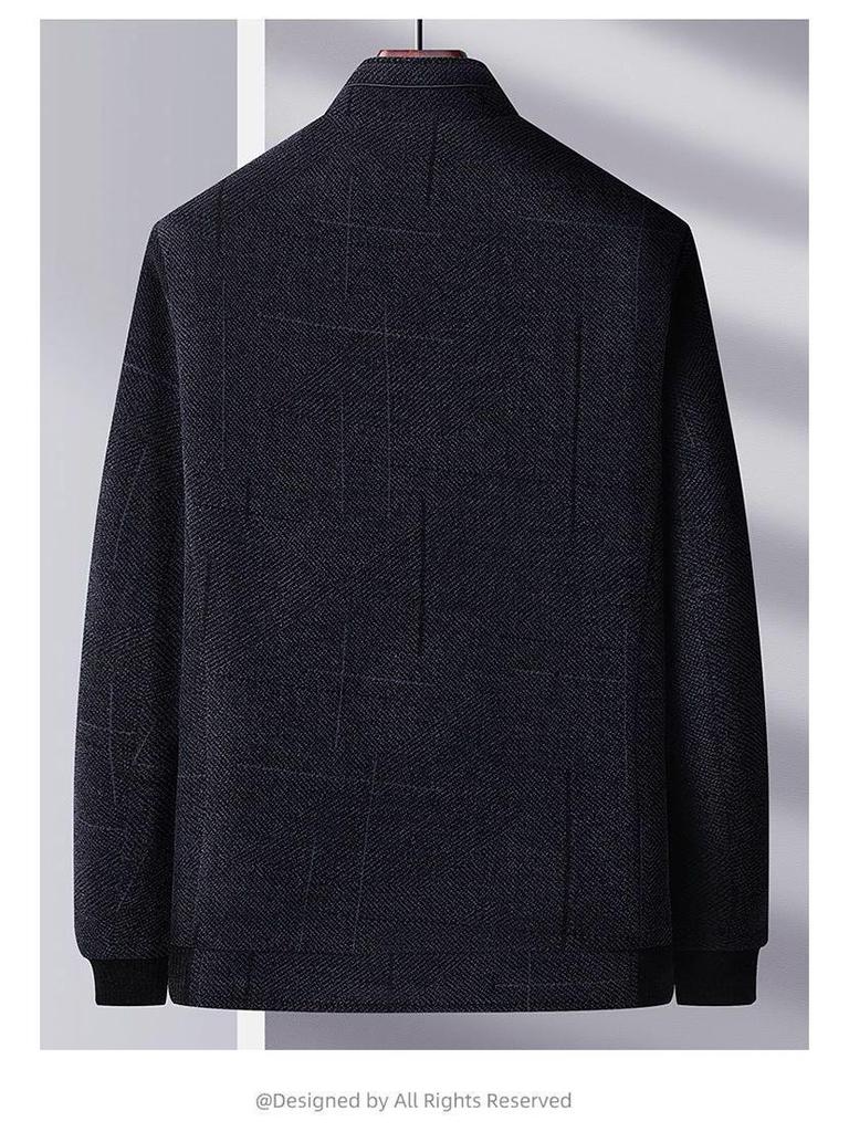 Men's Casual Spring & Autumn Jacket for Middle-aged and Elderly Fathers