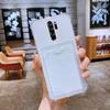 Note8pro Card Slot Holder Bag Case On For Xiaomi Redmi Note 8 9 7 Pro 8pro 9s 9c 9a Note8 Transparent Silicone Cover Redmi9