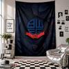 Bolton Wanderers FC Wall Tapestry Home Decor Wall Hanging Cloth for Bedroom Living Room Background