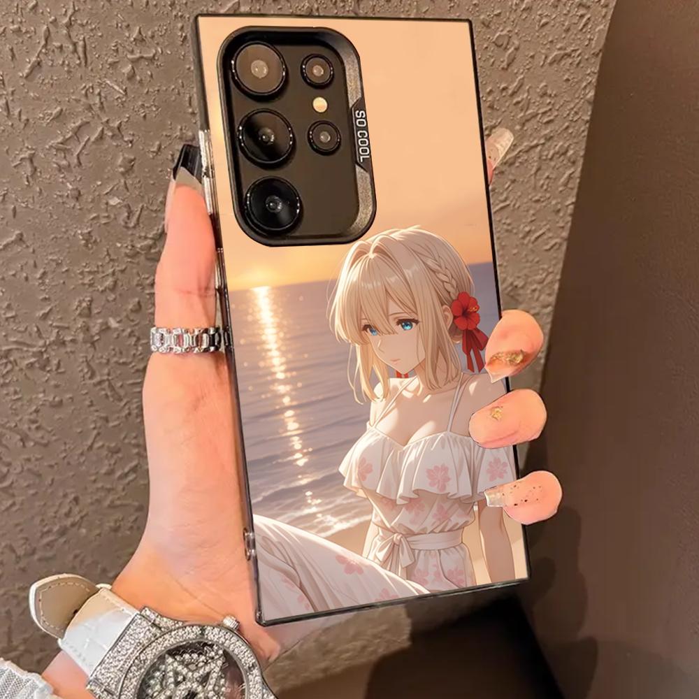 V-Violet Evergarden Phone Case For SAMSUNG Galaxy S26 S25 S24 S23 S22 S21 S20 FE Plus Ultra Cover