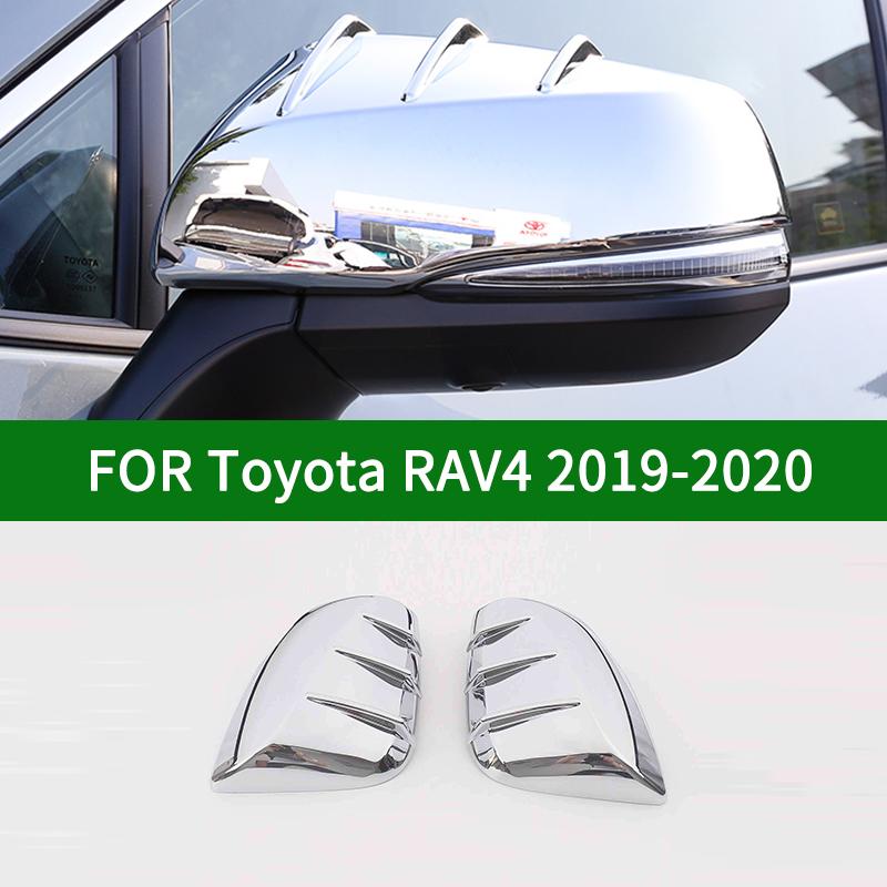 

Для TOYOTA RAV4 - накладка на зеркало заднего вида автомобиля, аксессуары RAV-4, хромированное серебристое боковое зеркало указателя поворота