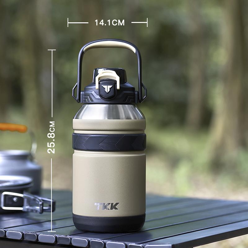 Large Capacity Cold Thermal Thermos Tumbler Stainless Steel Insulated Coffee Water Bottle Insulation Flask Pot Travel Mug