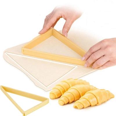 Molde para Croissant Cortador de Pão Moldes Fabricante de Croissant em Rolo Ferramenta para Assar Pastelaria Gadget de Cozinha Ferramentas de Panificação