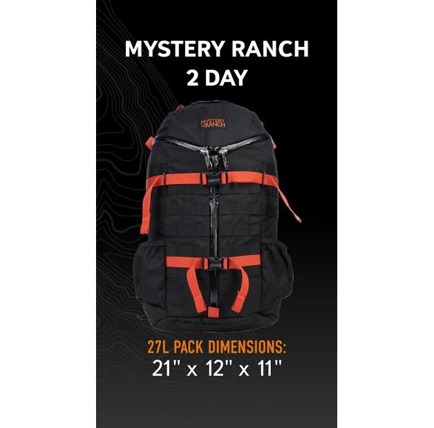 Backpack Mystery Ranch 2 Day Assault Wildfire Black (111183-008)