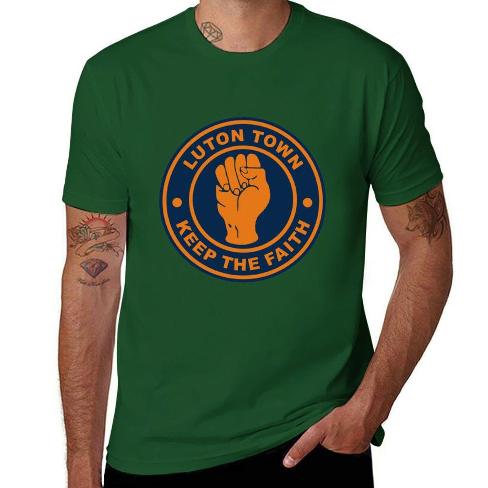

Luton Town keep the faith T-Shirt customs cute tops anime mens t shirts casual stylish 4XL