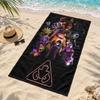 Five nights at freddy Microfiber Beach Towel Quick Dry Sand Free Lightweight Beach Towels for Travel Swimming Camping