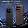 For Xiaomi 14 Pro Case Magnetic Leather Shield Cover For Xiaomi 14 Pro High Quality Anti-Fingerprint Non-Slip PC+TPU