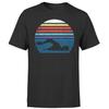 Lustiges Vintage Retro Schwimmer 80er Vintage Grafik Herren T-Shirt Herren Damen T-Shirts Top