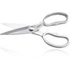 Kitchen Scissors All Purpose [Made In Japan] Solid All Stainless Steel Japanese Kitchen Shears Heavy Duty with Micro Serrated, Cooking Scissors for