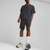 Puma Solid Color Elastic Waist Straight Leg Sports Shorts Men shorts Black 620640-01
