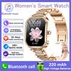 2025 New Smart Watch Women 1.75" HD Display Heart Rate IP68 Waterproof Sports Fitness BT Call Smartwatch for Lady Gift