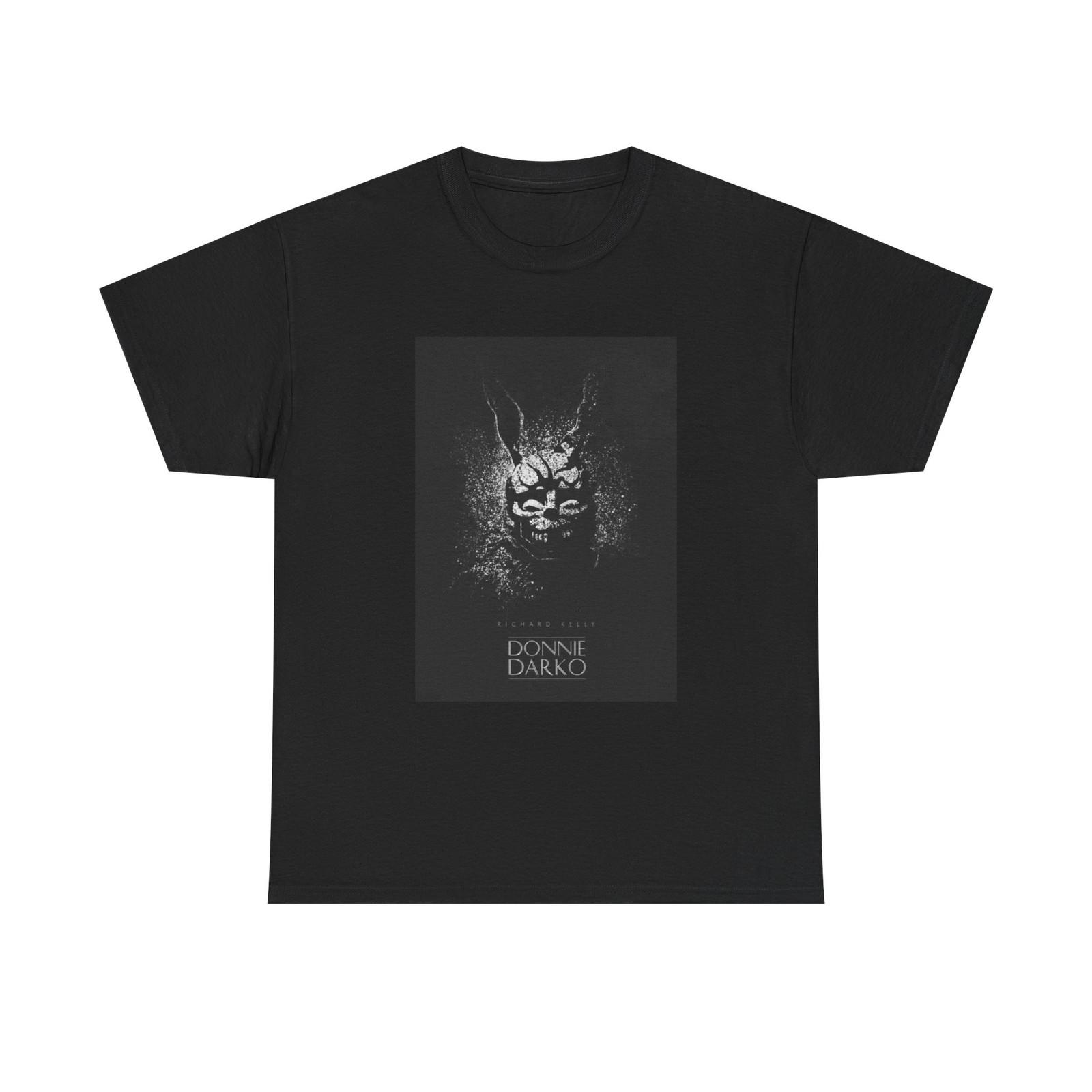 Donnie Darko Tshirt Retro Movie Poster Horror Vintage Unisex Heavy Cotton Tee XL