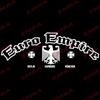 Text Euro Empire for Car Sticker Windshield Banner Rear Window Decoration External Accessories Waterproof Pvc Vinyl Decals