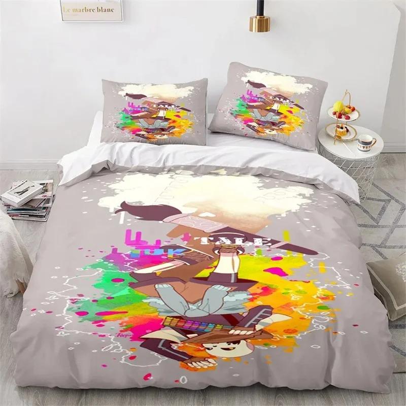 Game Undertale Frisk Sans Bedding Set Boys Girls Twin  Queen Size Duvet Cover Pillowcase Bed Kids Adult Home Textileextile