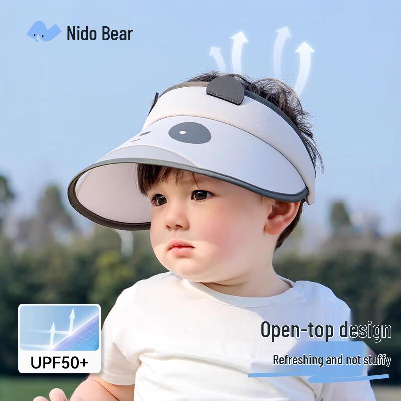 Niduoxiong Kids  Breathable UV Protection Sun Visor One Size (2-6Y)