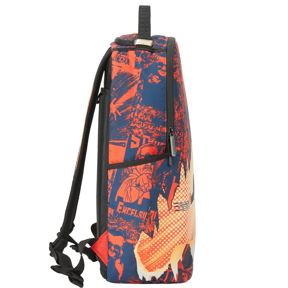 Sprayground Shark Large Logo Trendy College Style Graffiti Recycled Polyester Backpack Unisex Backpack W1115728