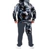 Men'S 3D Dragon Graphic Hoodie And Jogging Pants - Trendy And Comfortable Attire for Spring And Autumn