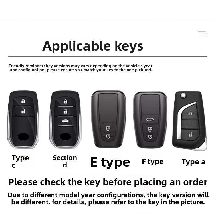 PMVU8 Toyota RAV4 Rongfang Keycase 2024 Rongfang Fashion Plus Premium Special Vehicle 24 Metal Buckle Shell