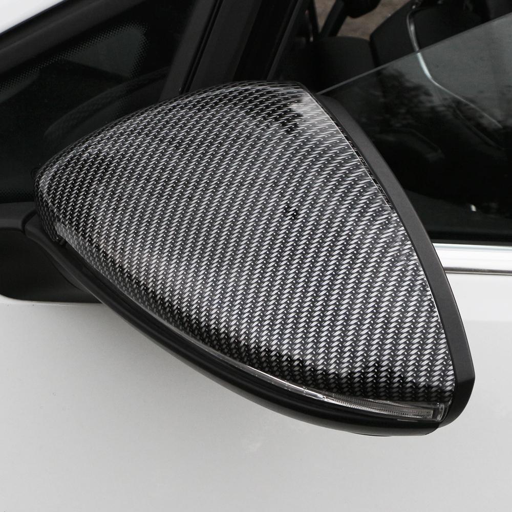 Für Volkswagen VW Golf 7 7.5 MK7 7.5 GTI 7 7R Seitenrückspiegelabdeckung Schutz Dekoration Aufkleber Zierleiste Styling Zubehör