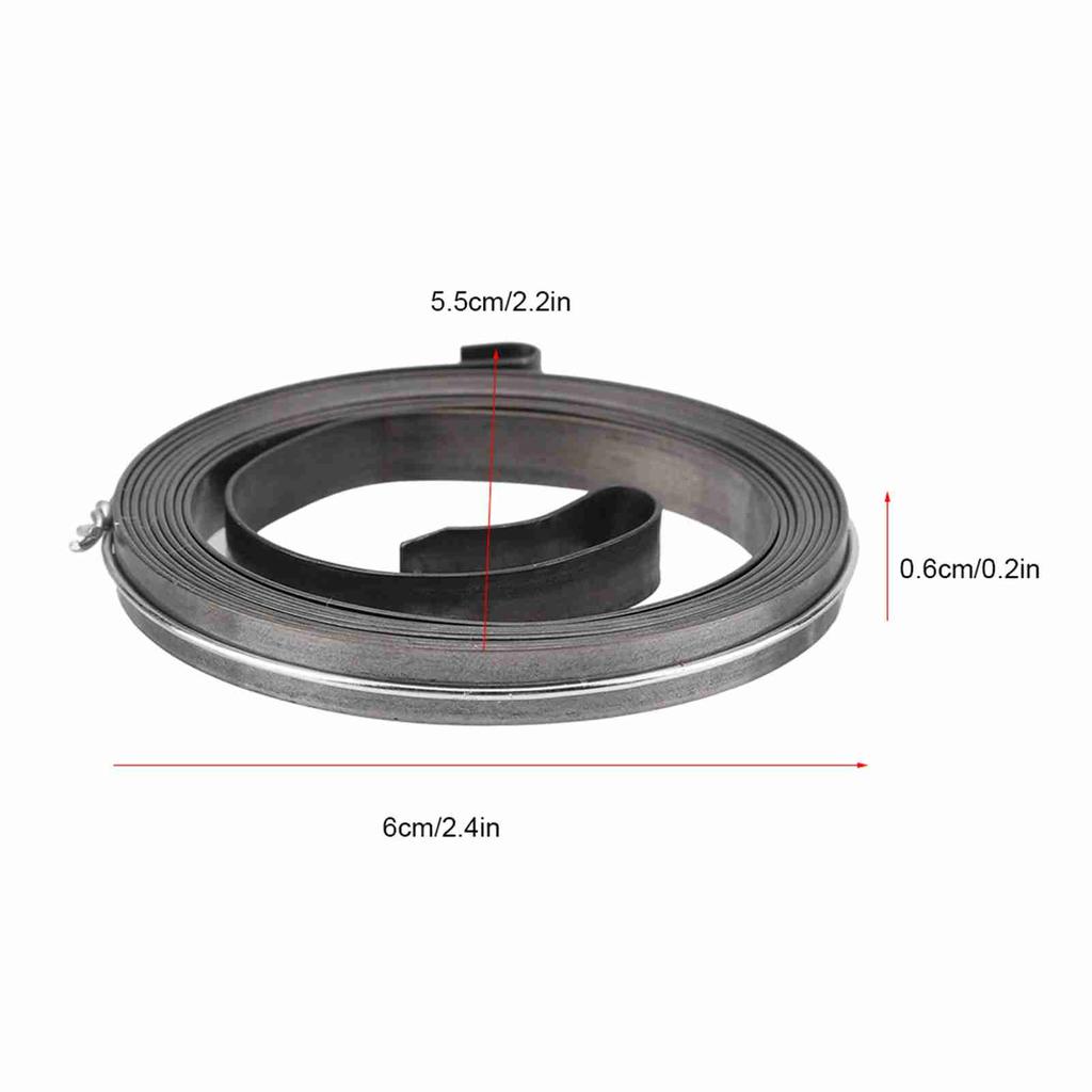 Recoil Pull Starter Spring For Honda GX120/GX160/GX200 Durable Metal Replacement 28442-ZH8-003 Engine Starter Repair Part
