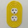 Smooth Durable Material Wall Switch Panel Modern Striped Pattern Wall Switch Cover  Kitchen