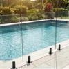 Glass Railing Spigots Pool Glass Bracket Stainless Steel Fence Clamp Balustrade Railing Accessories Simple Installation