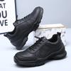 Love a certain step with the same leather walking shoes men's breathable sports and leisure shoes men's lightweight wear-resistant and non-slip runnin