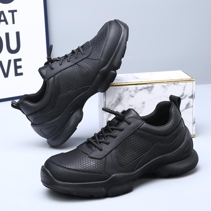 Love a certain step with the same leather walking shoes men's breathable sports and leisure shoes men's lightweight wear-resistant and non-slip runnin
