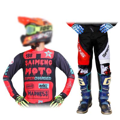 Motocross Gear Set for Kids 4 5 6 7 8 9 10 11 12 13 Years Youth Child Motorcycle Boy Girl Jersey Pant Kits Racing Suit Off-road Enduro MX MTB